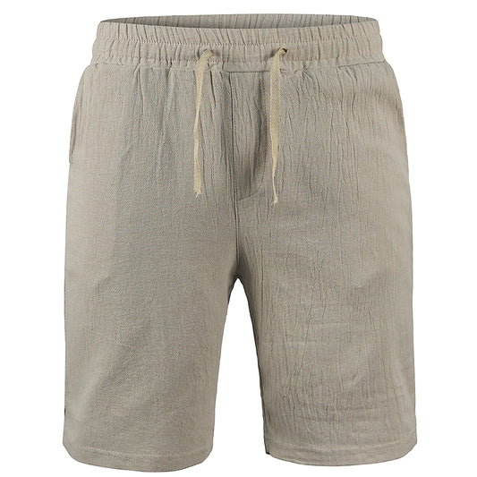 KB Men’s Cotton Linen Summer Shorts