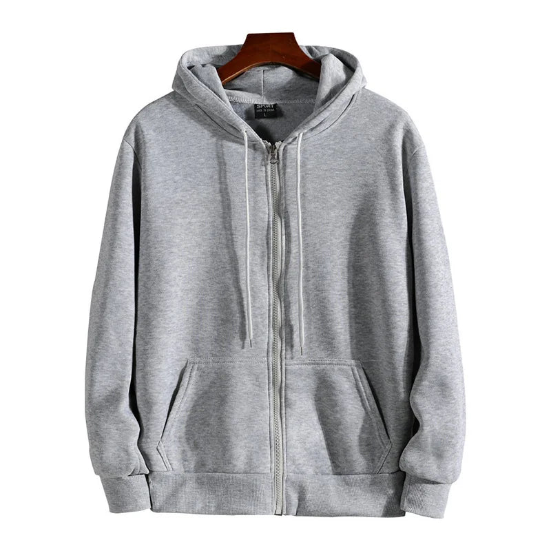 Men’s Casual Zipper Hoodie