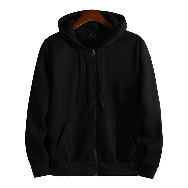 Men’s Casual Zipper Hoodie