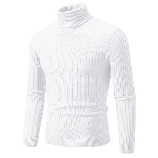 Classic Men’s Knit Turtleneck Sweater