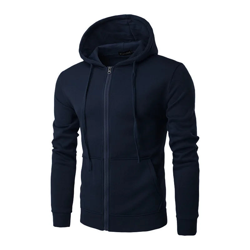 Men’s Slim Fit Zipper Hoodie